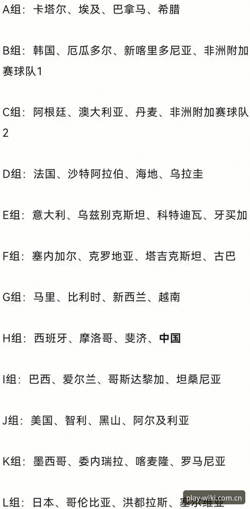 U17世界杯抽签结果揭晓 中国男女足新赛程引关注